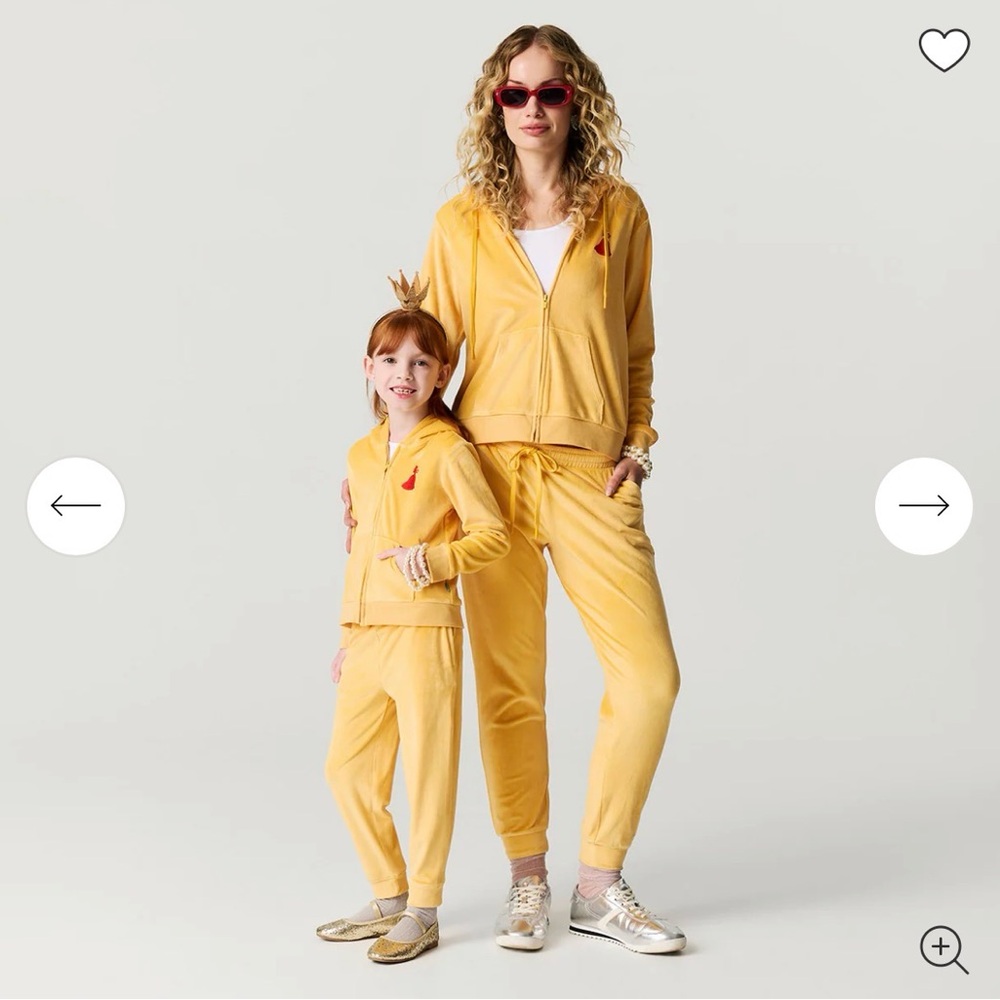 Posh Peanut Yellow Track Pants & Hoodie Set